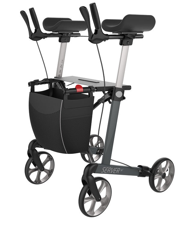 Server W Navigator Forearm Walker - Grey